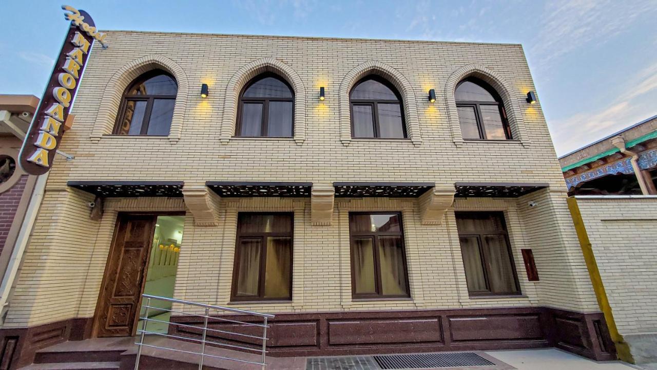 Hotel Maroqanda Szamarkand Kültér fotó